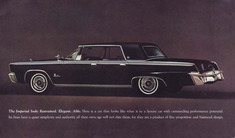 1964 Chrysler Imperial Brochure Page 7